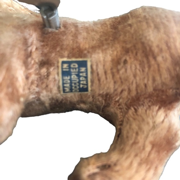 VTG Wind ~Up Lion Shakes Tail Open Mouth Faux Fur Realistic  5” Made In Japan - Picture 6 of 9